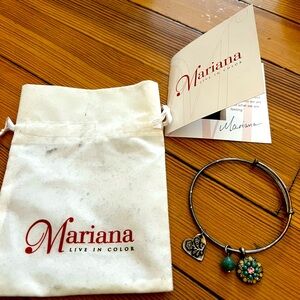 Mariana charm bangle bracelet